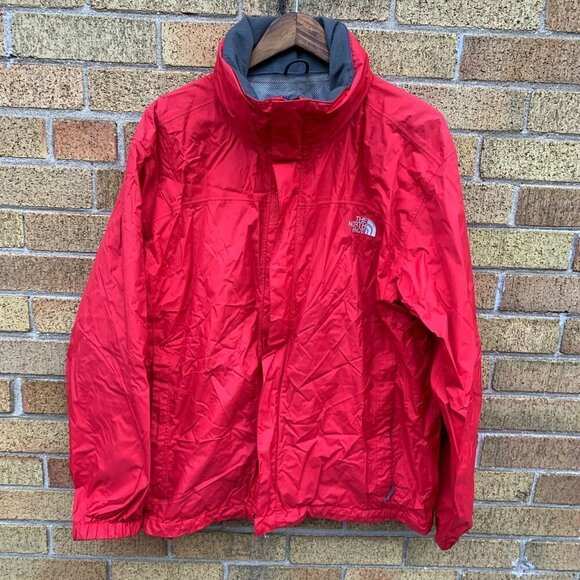 2015 The North Face Hyvent Jacket Red Large - Picture 1 of 9